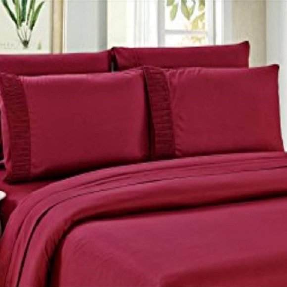 Bed sheet set with extra pillow case - Picture 2 of 3